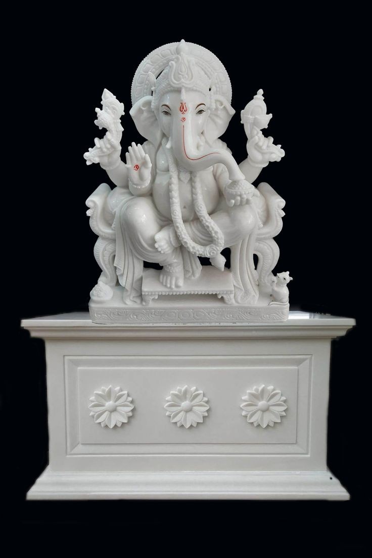 Marble Ganesha sTATUE