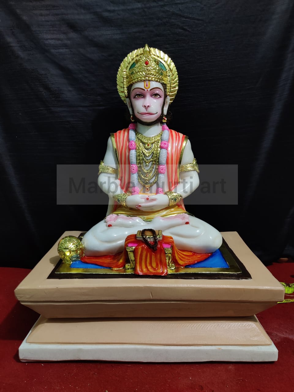 Marble Das Hanuman Statue